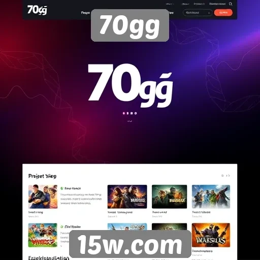 Navegação intuitiva é destaque no site 70gg