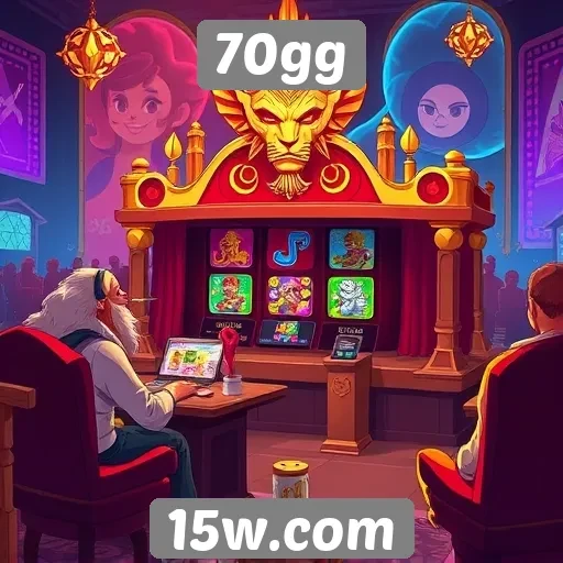 Experiência do usuário no site de jogos 70gg