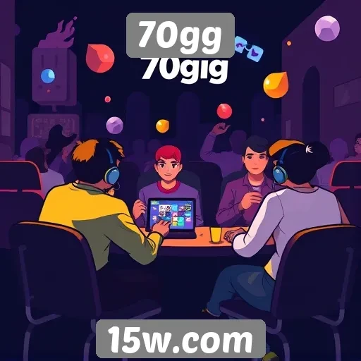 Interação dos usuários com o site de jogos 70gg